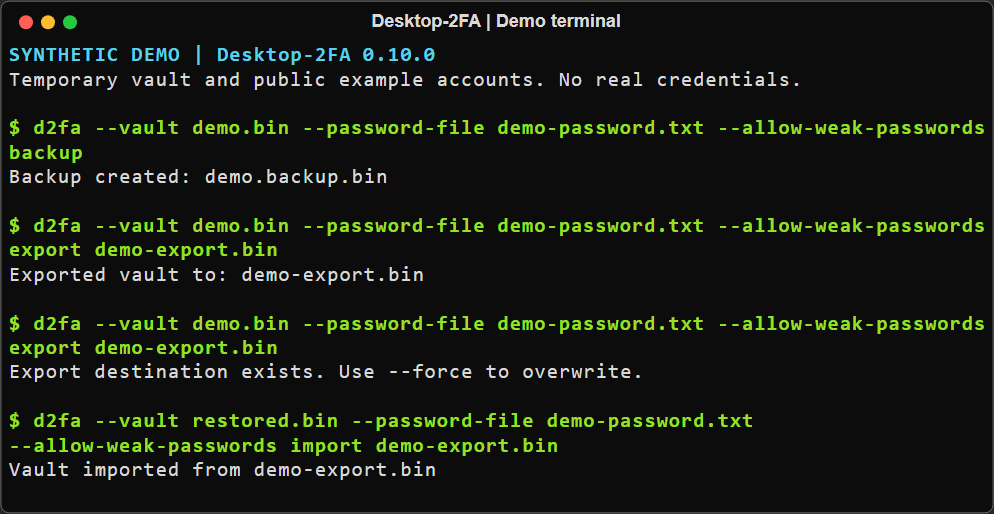 Encrypted backup and recovery